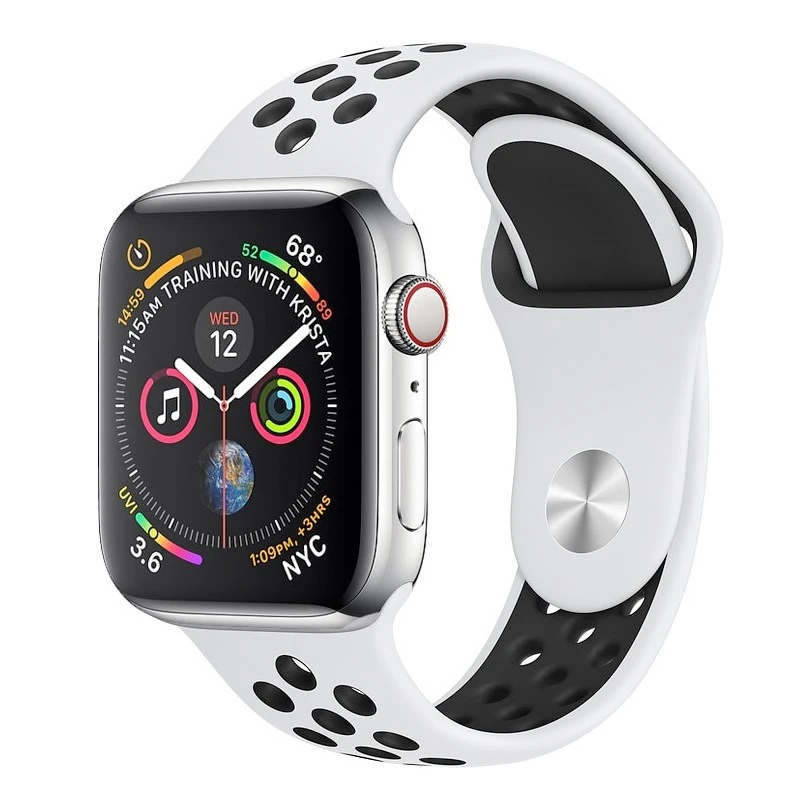 Apple Watch (49/45/44/42) Bracelet Sport Respirant (Taille S/M) 3 Apple Watch (49/45/44/42) Bracelet Sport Respirant (Taille S/M)