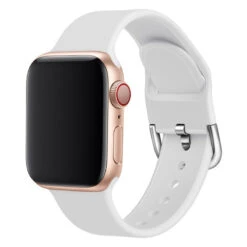 Apple Watch (41/40/38) Bracelet Sport Silicone Boucle (Taille S/M)
