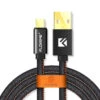 Câble MicroUSB 1mt Floveme Denim Texture 1 Câble MicroUSB 1mt Floveme Denim Texture -Mobilemania Magasin cable microusb 1mt floveme denin texture