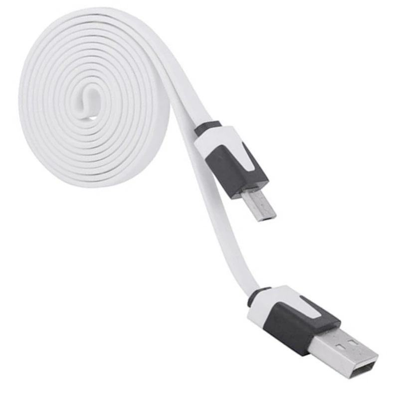 Câble Plat 1mt USB-microUSB 3 Câble Plat 1mt USB-microUSB