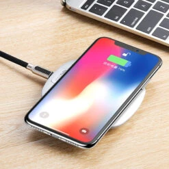 Chargeur Sans Fil à Induction QI TOTUDesign JOE Series 10W -Mobilemania Magasin chargeur sans fil a induction qi totudesign joe series 10w 1