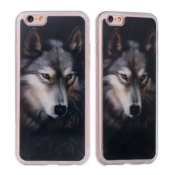 Coque 3D Visual Effect LOUP Apple IPhone 6/6S -Mobilemania Magasin coque 3d visual effect loup apple iphone 66s 1