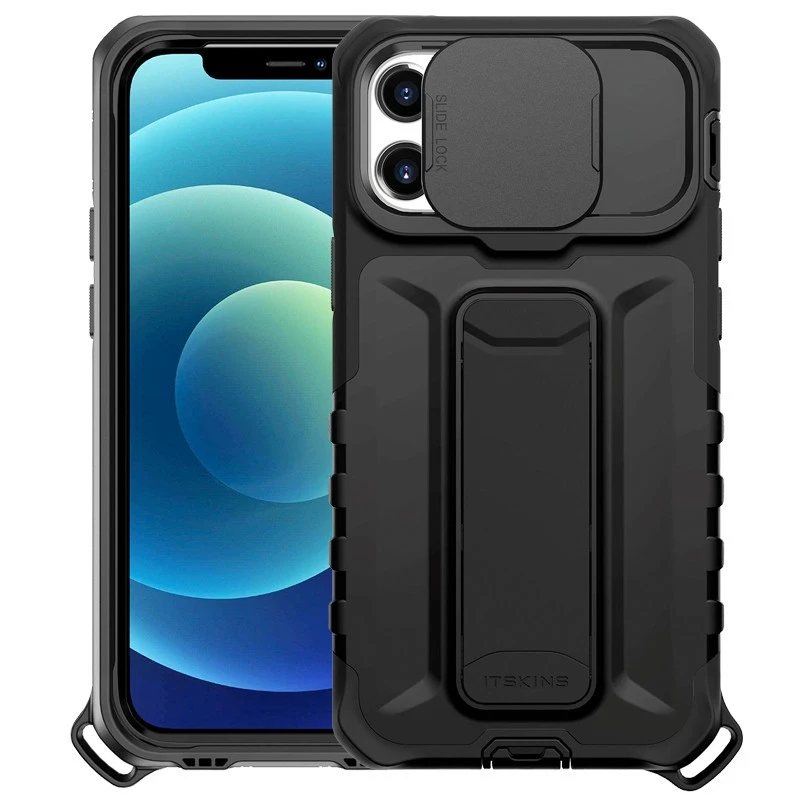 Itskins – IPhone 12 Mini Coque SLIDELOCK STAND 4 Itskins – IPhone 12 Mini Coque SLIDELOCK STAND – Image 2