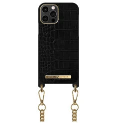 IDeal Of Sweden - IPhone 12 / IPhone 12 PRO Coque Jet Black Croco 6 IDeal Of Sweden - IPhone 12 / IPhone 12 PRO Coque Jet Black Croco -Mobilemania Magasin coque bandouliere ideal of sweden jet black croco apple iphone 1212 pro 1