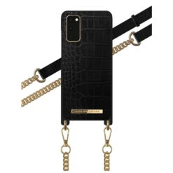 IDeal Of Sweden – Galaxy S20 / Galaxy S20 5G Coque Jet Black Croco -Mobilemania Magasin coque bandouliere ideal of sweden jet black croco samsung galaxy s20s20 5g 1