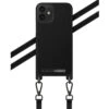 IDeal Of Sweden - IPhone 12 Mini Coque Onyx Black Bandoulière 2 IDeal Of Sweden - IPhone 12 Mini Coque Onyx Black Bandoulière -Mobilemania Magasin coque bandouliere ideal of sweden onyx black apple iphone 12 mini
