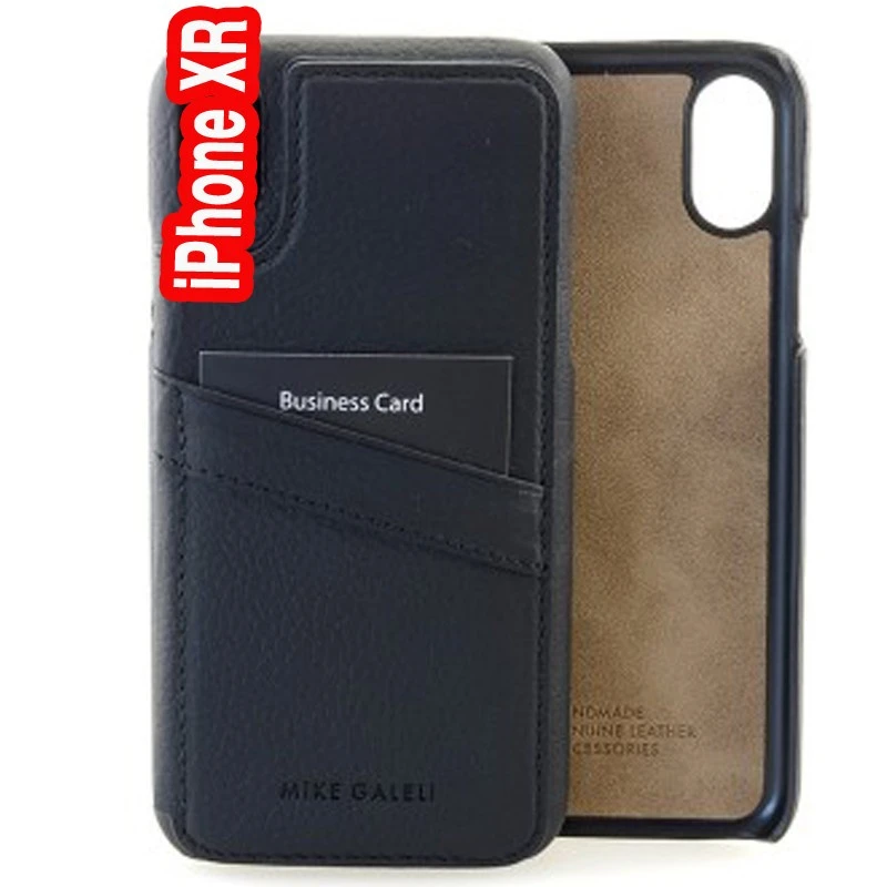 Coque Cuir Mike Galeli THILO Series Apple IPhone XR Noir 4 Coque Cuir Mike Galeli THILO Series Apple IPhone XR Noir – Image 2