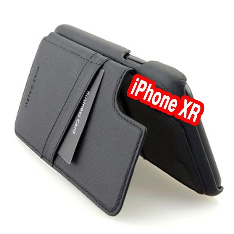 Coque Cuir Mike Galeli THILO Series Apple IPhone XR Noir 5 Coque Cuir Mike Galeli THILO Series Apple IPhone XR Noir – Image 3