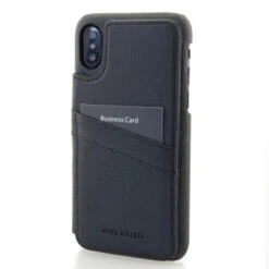 Coque Cuir Mike Galeli THILO Series Apple IPhone XS MAX Noir -Mobilemania Magasin coque cuir mike galeli thilo series apple iphone xs max noir 1