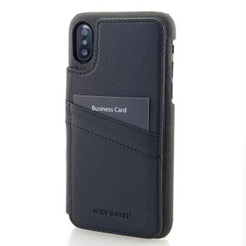 Coque Cuir Mike Galeli THILO Series Apple IPhone X/XS Noir 4 Coque Cuir Mike Galeli THILO Series Apple IPhone X/XS Noir – Image 2