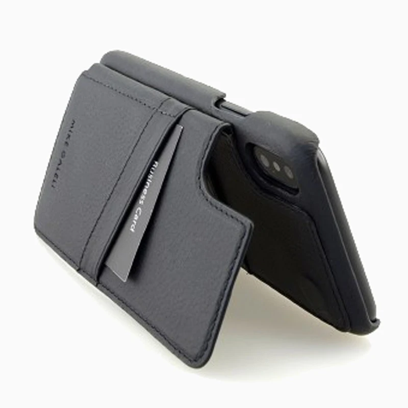 Coque Cuir Mike Galeli THILO Series Apple IPhone X/XS Noir 7 Coque Cuir Mike Galeli THILO Series Apple IPhone X/XS Noir – Image 5