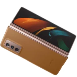 Samsung – Galaxy Z Fold2 / Z Fold2 5G Coque Cuir EF-VF916 -Mobilemania Magasin coque cuir samsung ef vf916 leather samsung galaxy z fold2 5g 4