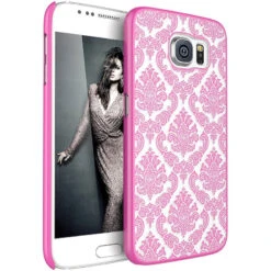 Coque Rigide DAMASK FLORA Samsung Galaxy S6