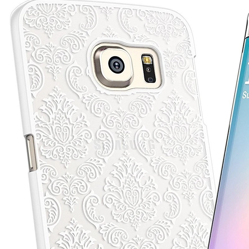 Coque Rigide DAMASK FLORA Samsung Galaxy S6 Edge 5 Coque Rigide DAMASK FLORA Samsung Galaxy S6 Edge – Image 3