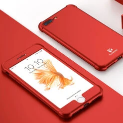 Coque FLOVEME 360° Protection Angles Renforcés Apple IPhone 7/8 Plus -Mobilemania Magasin coque floveme 360 protection angles renforces apple iphone 78 plus 1