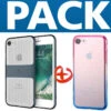 Coque LUGGAGE TRAVELLING + Coque Silicone Gel GRADIENT Apple IPhone 7/8 -Mobilemania Magasin coque luggage travelling coque silicone gel gradient apple iphone 78
