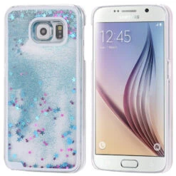 Coque Pailletée Quicksand Star Samsung Galaxy S6