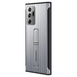 Samsung - Galaxy Note 20 Ultra 5G Coque Renforcée EF-RN985 Protective Standing Argent -Mobilemania Magasin coque renforcee samsung ef rn985 protective standing samsung note 20 ultra 5g argent 2