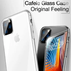 Coque Rigide CAFELE Crystal Vitros Series Apple IPhone 11 PRO MAX -Mobilemania Magasin coque rigide cafele crystal vitros series apple iphone 11 pro max 7