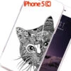 Coque Rigide Chat Aztec Apple IPhone 5C 2 Coque Rigide Chat Aztec Apple IPhone 5C -Mobilemania Magasin coque rigide chat aztec apple iphone 5c