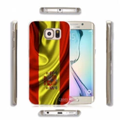Coque Rigide Drapeau ESPAGNE Samsung Galaxy S6 Edge -Mobilemania Magasin coque rigide drapeau espagne samsung galaxy s6 edge 1