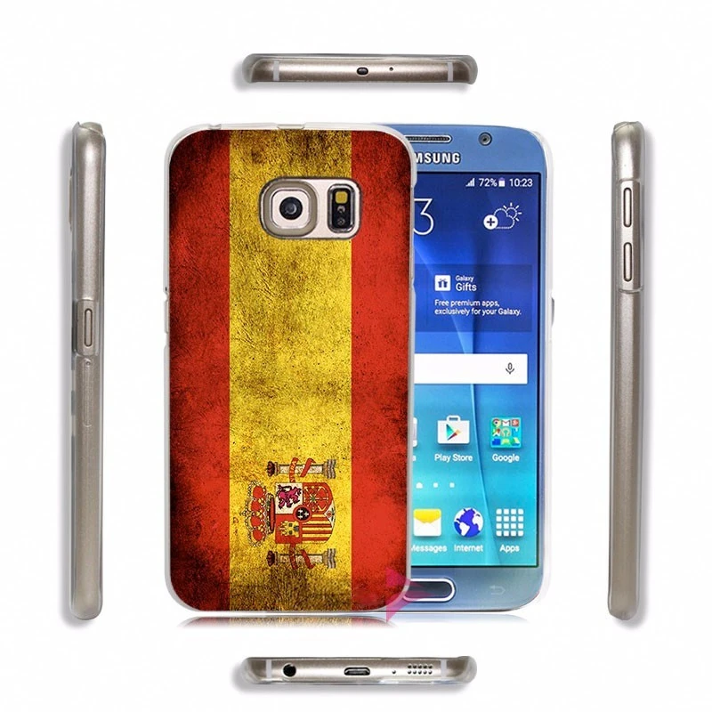 Coque Rigide Drapeau ESPAGNE Vintage Samsung Galaxy S6 4 Coque Rigide Drapeau ESPAGNE Vintage Samsung Galaxy S6 – Image 2