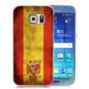 Coque Rigide Drapeau ESPAGNE Vintage Samsung Galaxy S6 -Mobilemania Magasin coque rigide drapeau espagne vintage samsung galaxy s6