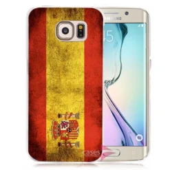 Coque Rigide Drapeau ESPAGNE Vintage Samsung Galaxy S6 Edge