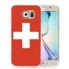 Coque Rigide Drapeau SUISSE Samsung Galaxy S6 Edge -Mobilemania Magasin coque rigide drapeau suisse samsung galaxy s6 edge