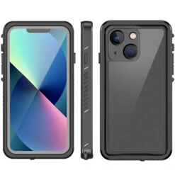 Eiger - IPhone 13 Coque Rigide AVALANCHE Noir -Mobilemania Magasin coque rigide eiger avalanche apple iphone 13 noir 1