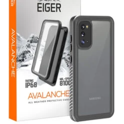 Coque Rigide Eiger AVALANCHE Samsung Galaxy Note 20/20 5G Noir -Mobilemania Magasin coque rigide eiger avalanche samsung galaxy note 2020 5g noir 4