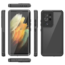 Eiger - Galaxy S21 Ultra 5G Coque AVALANCHE Noir -Mobilemania Magasin coque rigide eiger avalanche samsung galaxy s21 ultra 5g noir 2