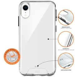 Coque Rigide Eiger GLACIER Apple IPhone XR Clair 6 Coque Rigide Eiger GLACIER Apple IPhone XR Clair -Mobilemania Magasin coque rigide eiger glacier apple iphone xr clair 1