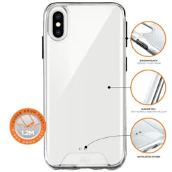 Coque Rigide Eiger GLACIER Apple IPhone X/XS Clair