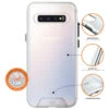 Eiger – Galaxy S10 Plus Coque Rigide GLACIER -Mobilemania Magasin coque rigide eiger glacier samsung galaxy s10 plus