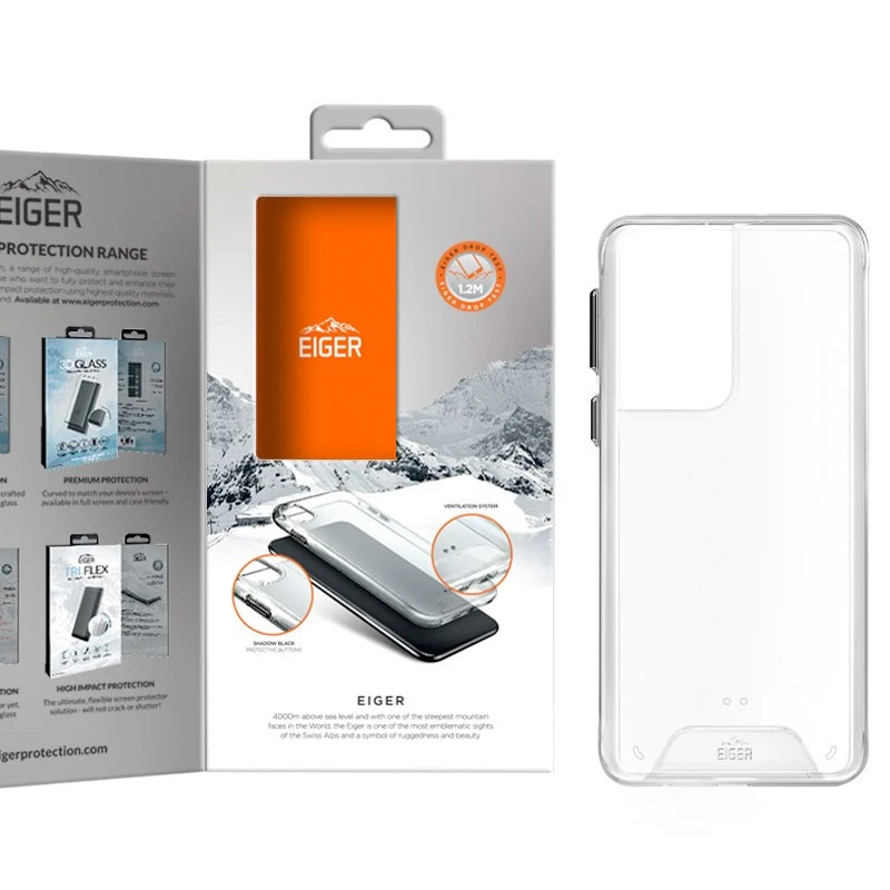 Eiger - Galaxy S21 Ultra 5G Coque GLACIER Transparente 5 Eiger - Galaxy S21 Ultra 5G Coque GLACIER Transparente – Image 3