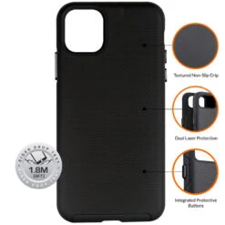 Coque Rigide Eiger NORTH Apple IPhone 11 PRO Noir -Mobilemania Magasin coque rigide eiger north apple iphone 11 pro noir 1