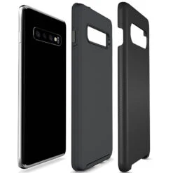 Eiger – Galaxy S10 Plus Coque Rigide NORTH Noir -Mobilemania Magasin coque rigide eiger north samsung galaxy s10 plus 4