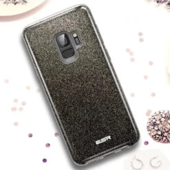 Coque Rigide ESR Pailletée étincelante Samsung Galaxy S9 -Mobilemania Magasin coque rigide esr pailletee etincelante samsung galaxy s9 2