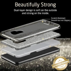 Coque Rigide ESR Pailletée étincelante Samsung Galaxy S9 -Mobilemania Magasin coque rigide esr pailletee etincelante samsung galaxy s9 4