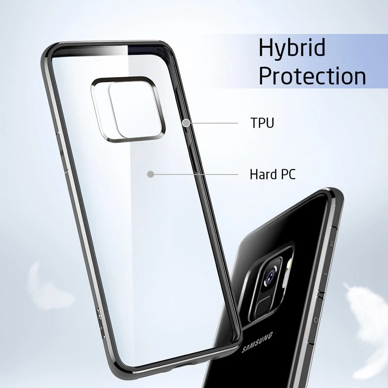 Coque Rigide ESR Ultra-Clear Contours Bumper Antichoc Samsung Galaxy S9 Noir 7 Coque Rigide ESR Ultra-Clear Contours Bumper Antichoc Samsung Galaxy S9 Noir – Image 5