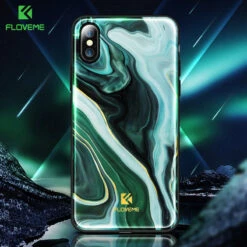 Coque Rigide FLOVEME Agate Series Apple IPhone X/Xs -Mobilemania Magasin coque rigide floveme agate series apple iphone x 1