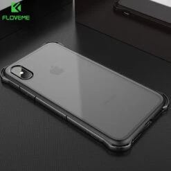 Coque Rigide FLOVEME Contours Bumper Antichoc Apple IPhone X/Xs -Mobilemania Magasin coque rigide floveme contours bumper antichoc apple iphone x 2