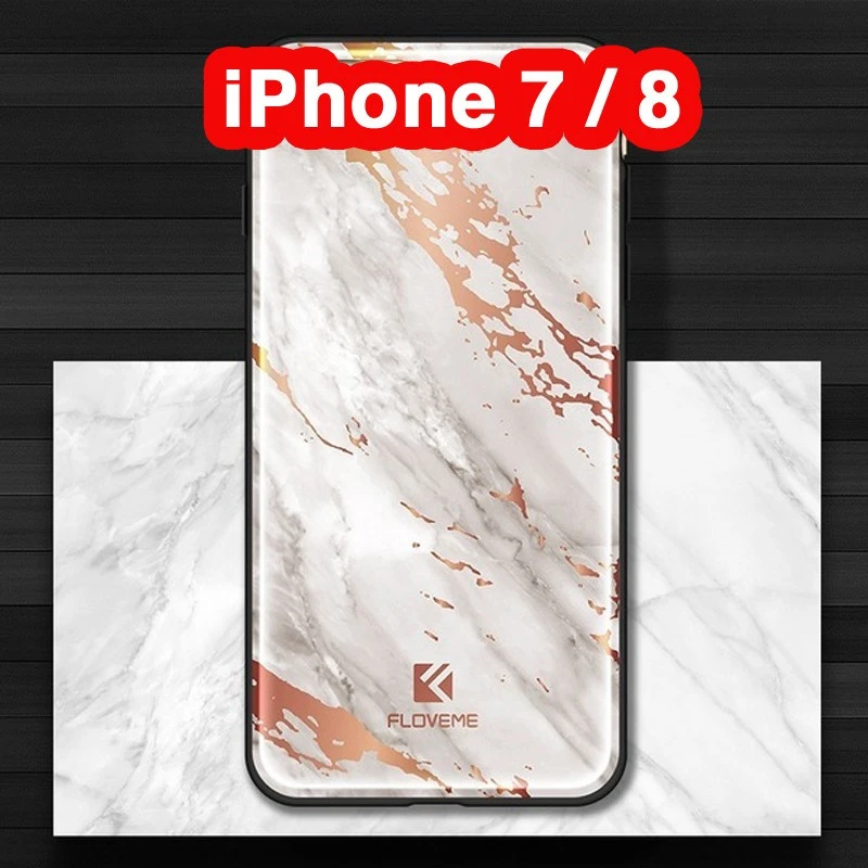 Coque Rigide FLOVEME Effet Marbré Apple IPhone 7/8 3 Coque Rigide FLOVEME Effet Marbré Apple IPhone 7/8