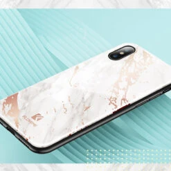Coque Rigide FLOVEME Effet Marbré Apple IPhone X/Xs -Mobilemania Magasin coque rigide floveme effet marbre apple iphone x 1