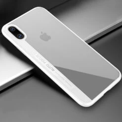 Coque Rigide FLOVEME Ultra-Clear Contours Bumper Antichoc Apple IPhone X/Xs -Mobilemania Magasin coque rigide floveme ultra clear contours bumper antichoc apple iphone x 1