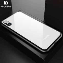 Coque Rigide FLOVEME Vitros Series Apple IPhone X/Xs -Mobilemania Magasin coque rigide floveme vitros series apple iphone x 1