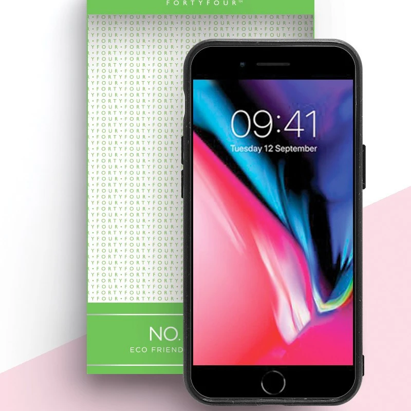 Coque Rigide FORTYFOUR No.100 BIO Apple IPhone 7/8 Plus Noir 4 Coque Rigide FORTYFOUR No.100 BIO Apple IPhone 7/8 Plus Noir – Image 2