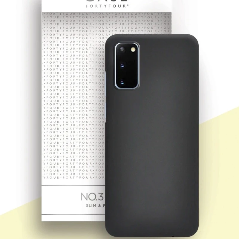 Coque Rigide FORTYFOUR No.3 Samsung Galaxy S20 Noir 5 Coque Rigide FORTYFOUR No.3 Samsung Galaxy S20 Noir – Image 3