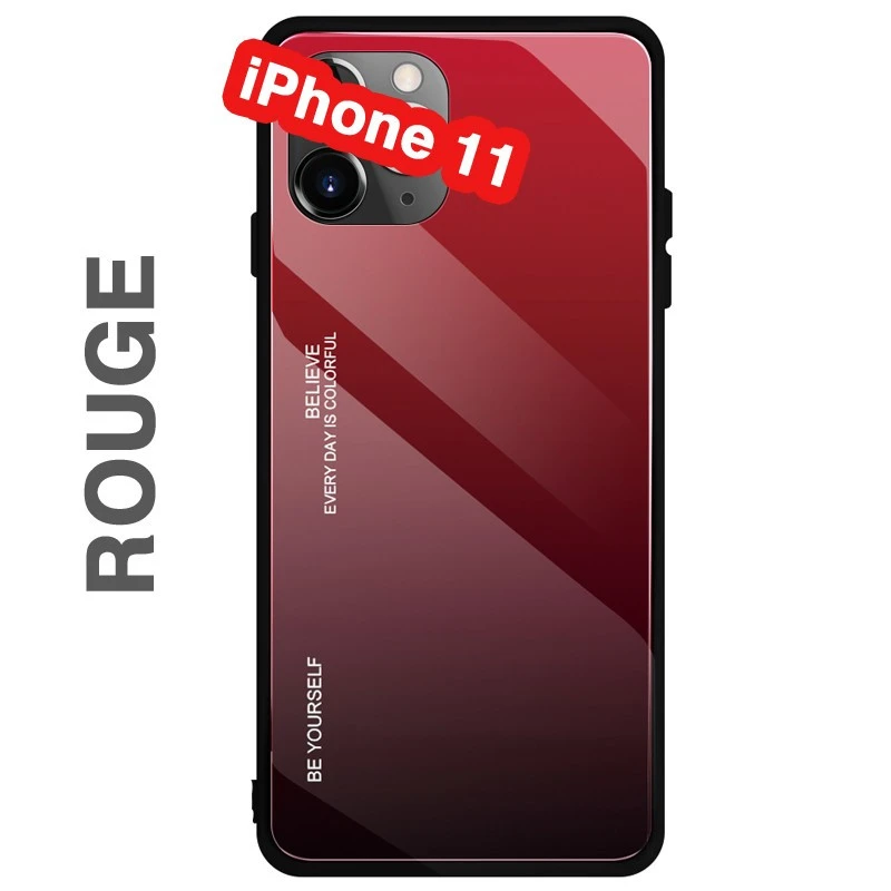 Coque Rigide Gradient Vitros Series Apple IPhone 11 3 Coque Rigide Gradient Vitros Series Apple IPhone 11